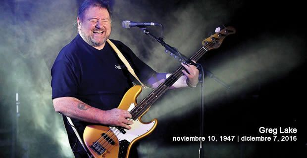 Murió Greg Lake, ex Emerson, Lake & Palmer y King Crimson