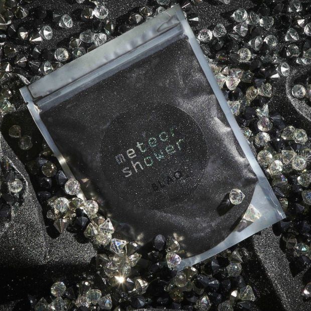 Blaq has created a shower scrub containing actual meteorite dust