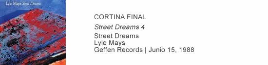 CORTINA FINAL Street Dreams 4 CORTINA FINAL Street Dreams 4