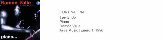 CORTINA FINAL Levitando - Piano