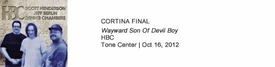 CORTINA FINAL Wayward Son Of Devil Boy