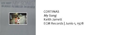 CORTINAS My Song