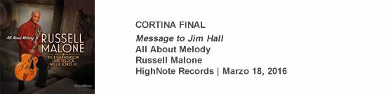 CORTINA FINAL Message to Jim Hall