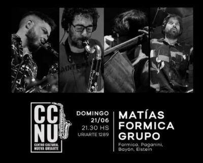 Matías Formica Cuarteto en el CCNU